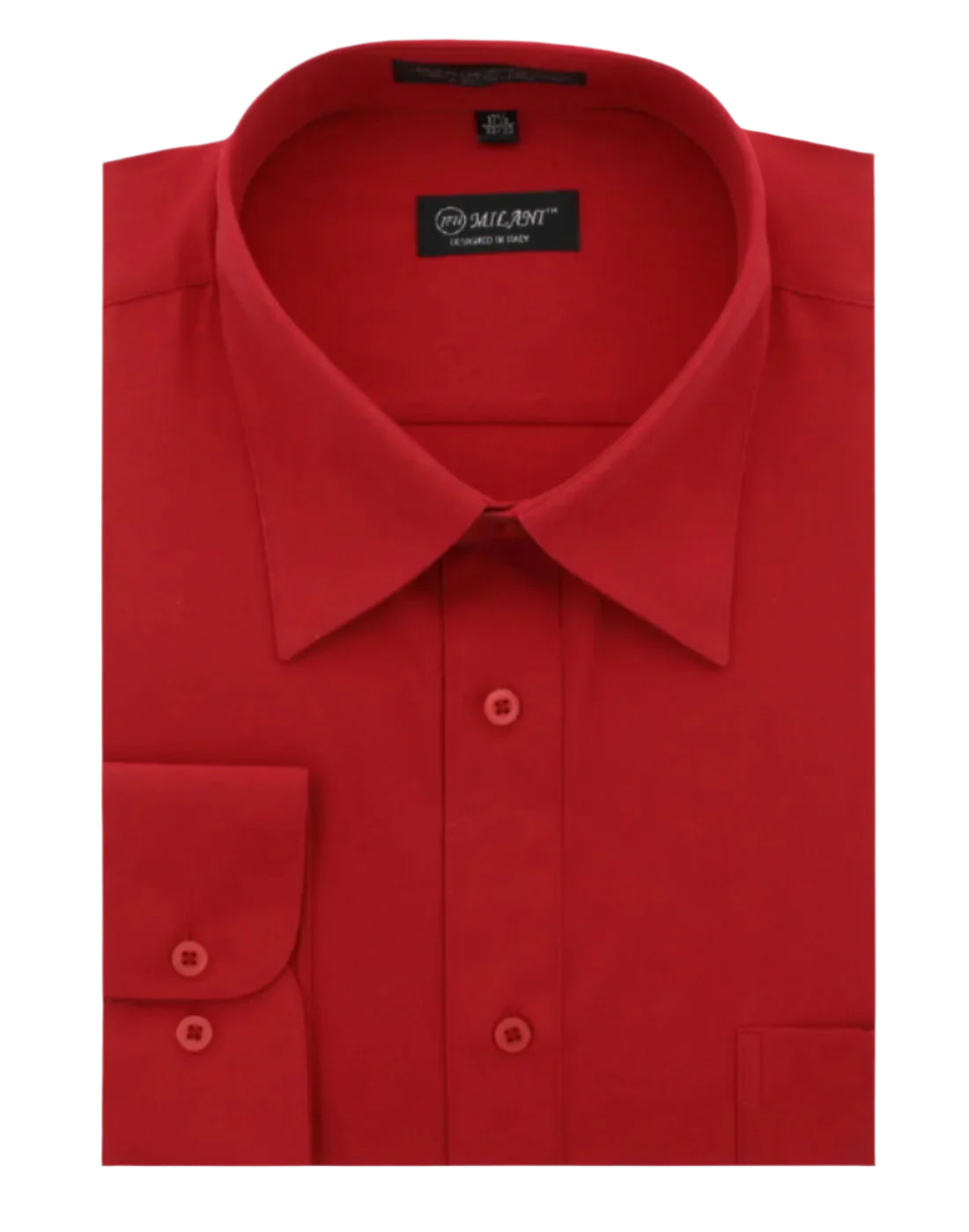 crimson red dress shirt Avanti Uomo French Cuff Dress Shirt DN32M Crimson 14.5 2/3
