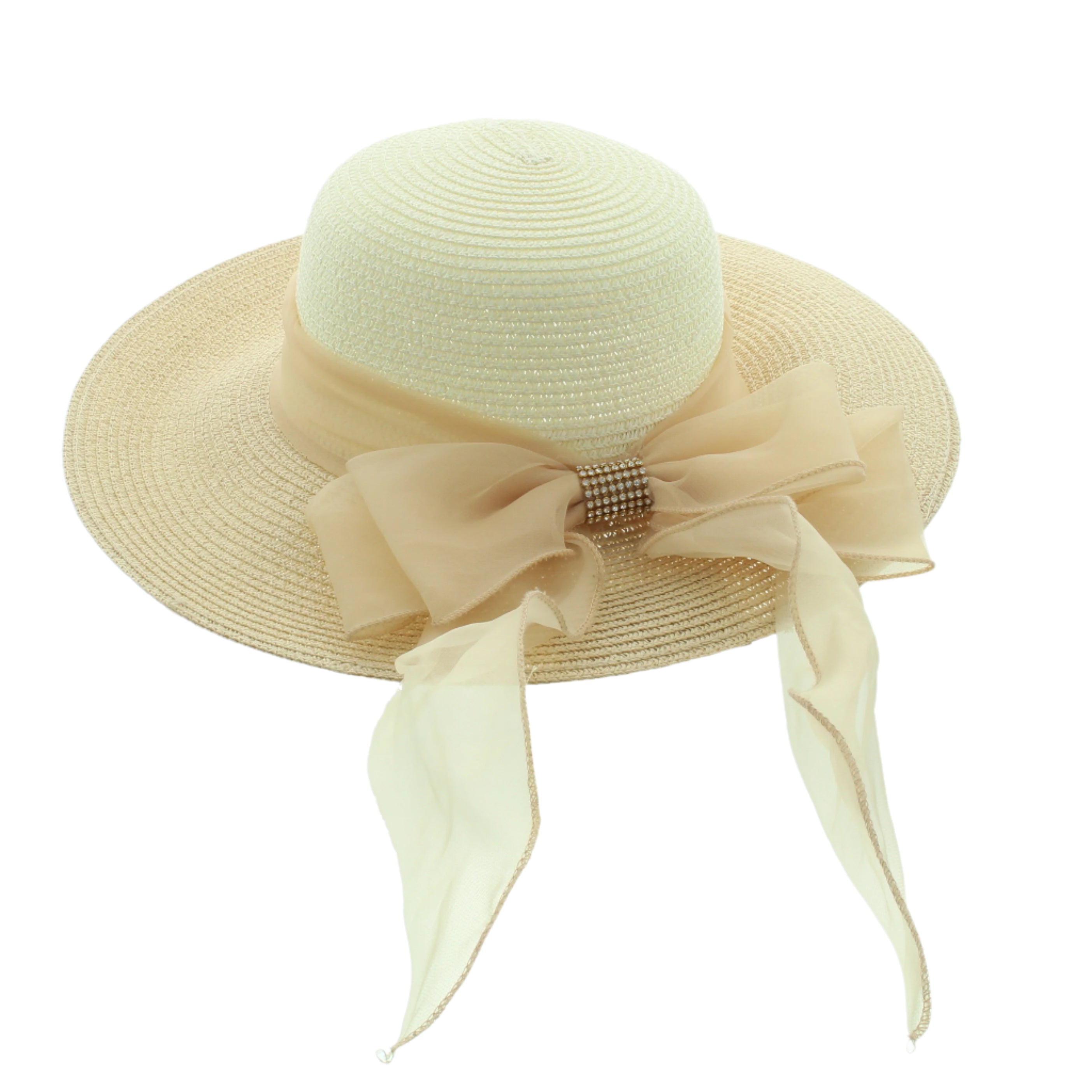 Colored Brim Sun Hat