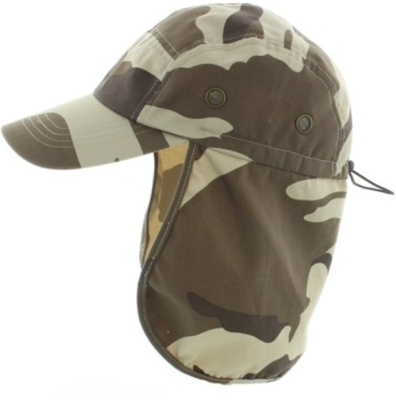 Sun Cap with Neck Flap