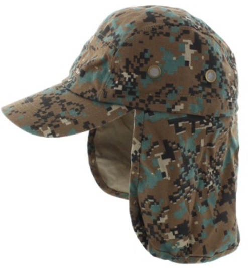 Sun Cap with Neck Flap