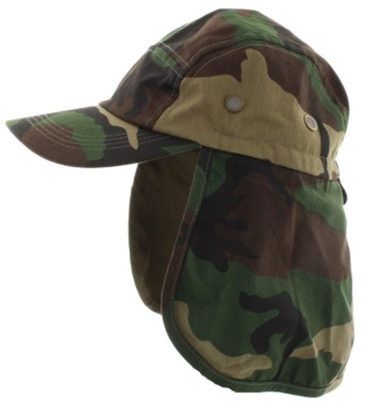 Sun Cap with Neck Flap