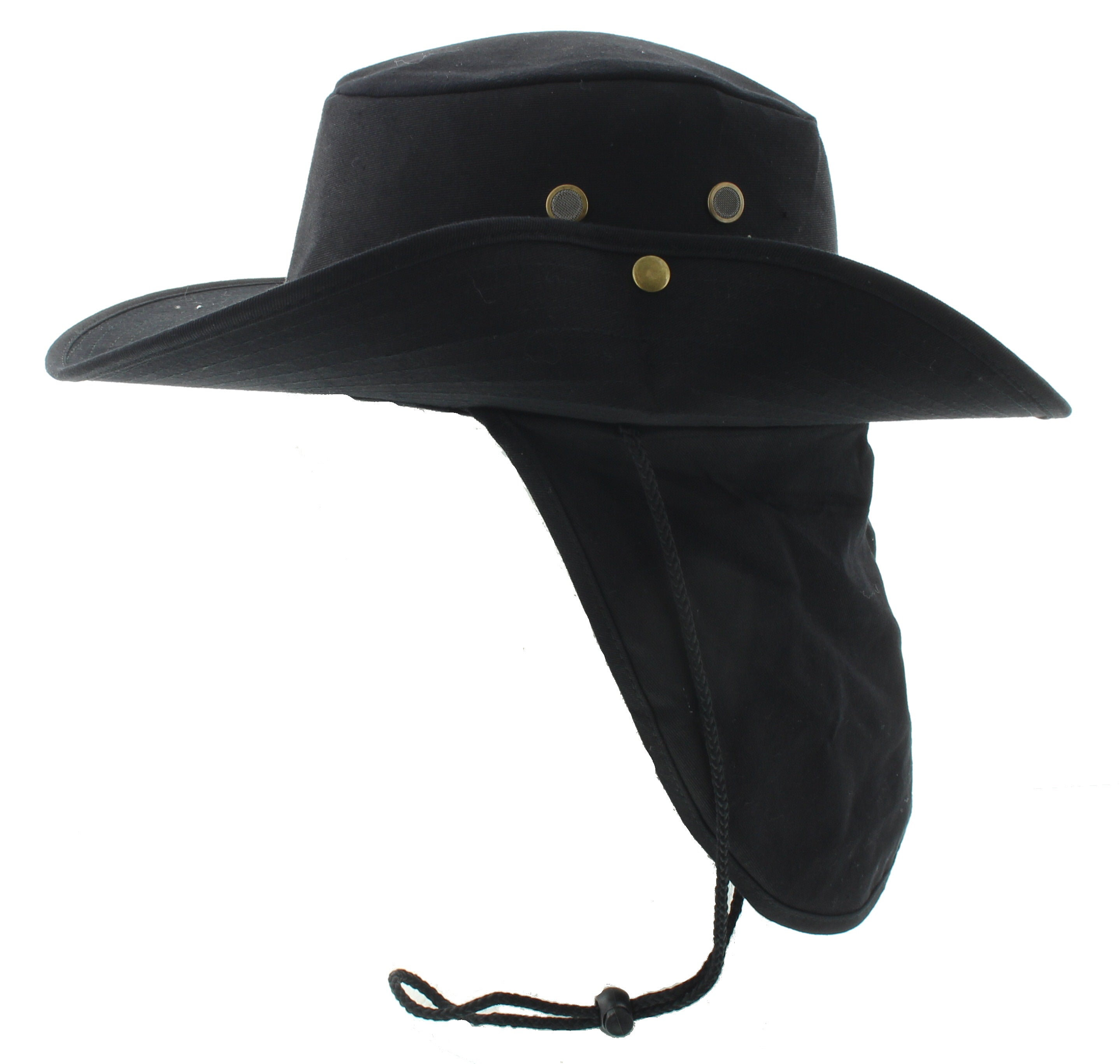 Bucket Hat with Neck Flap