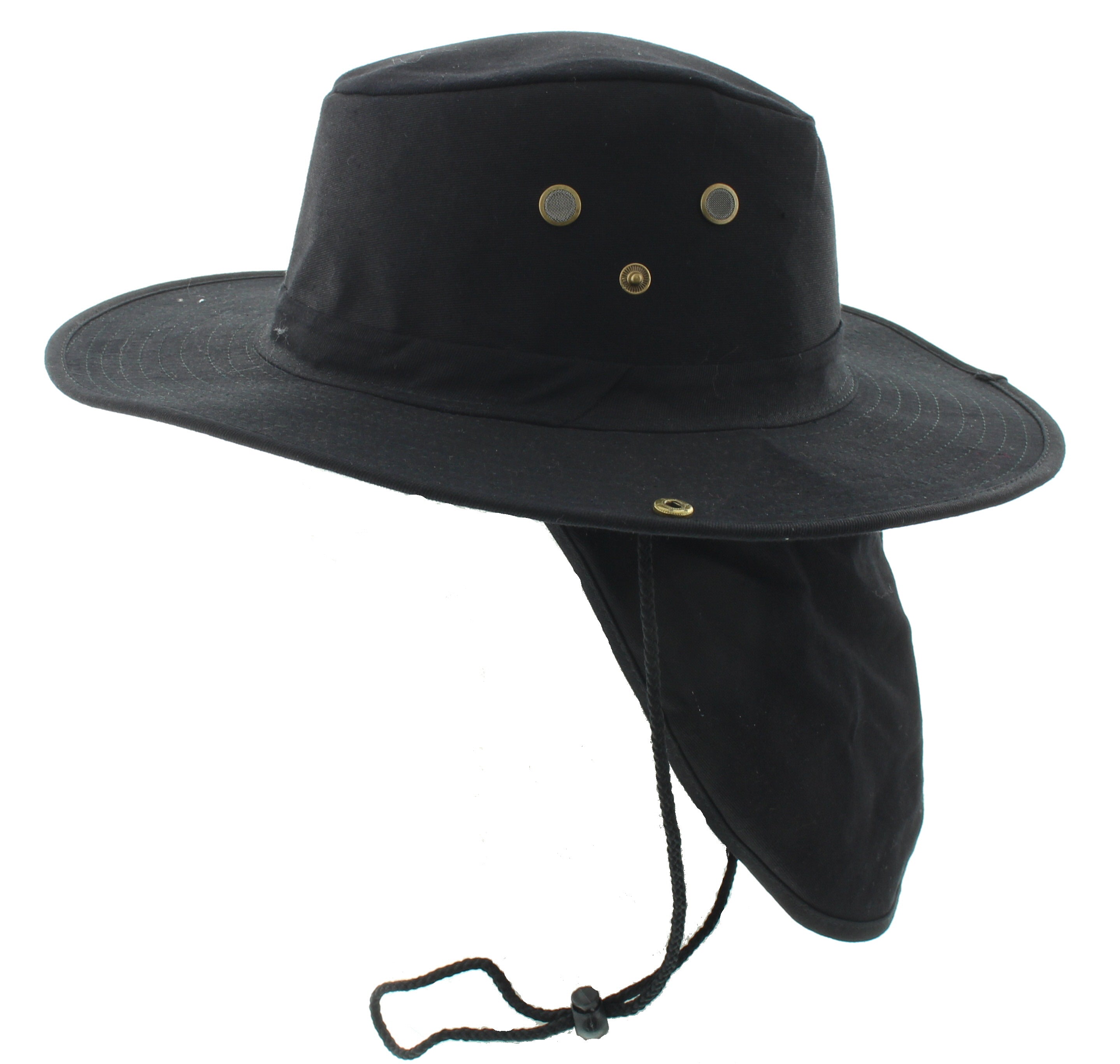 Bucket Hat with Neck Flap