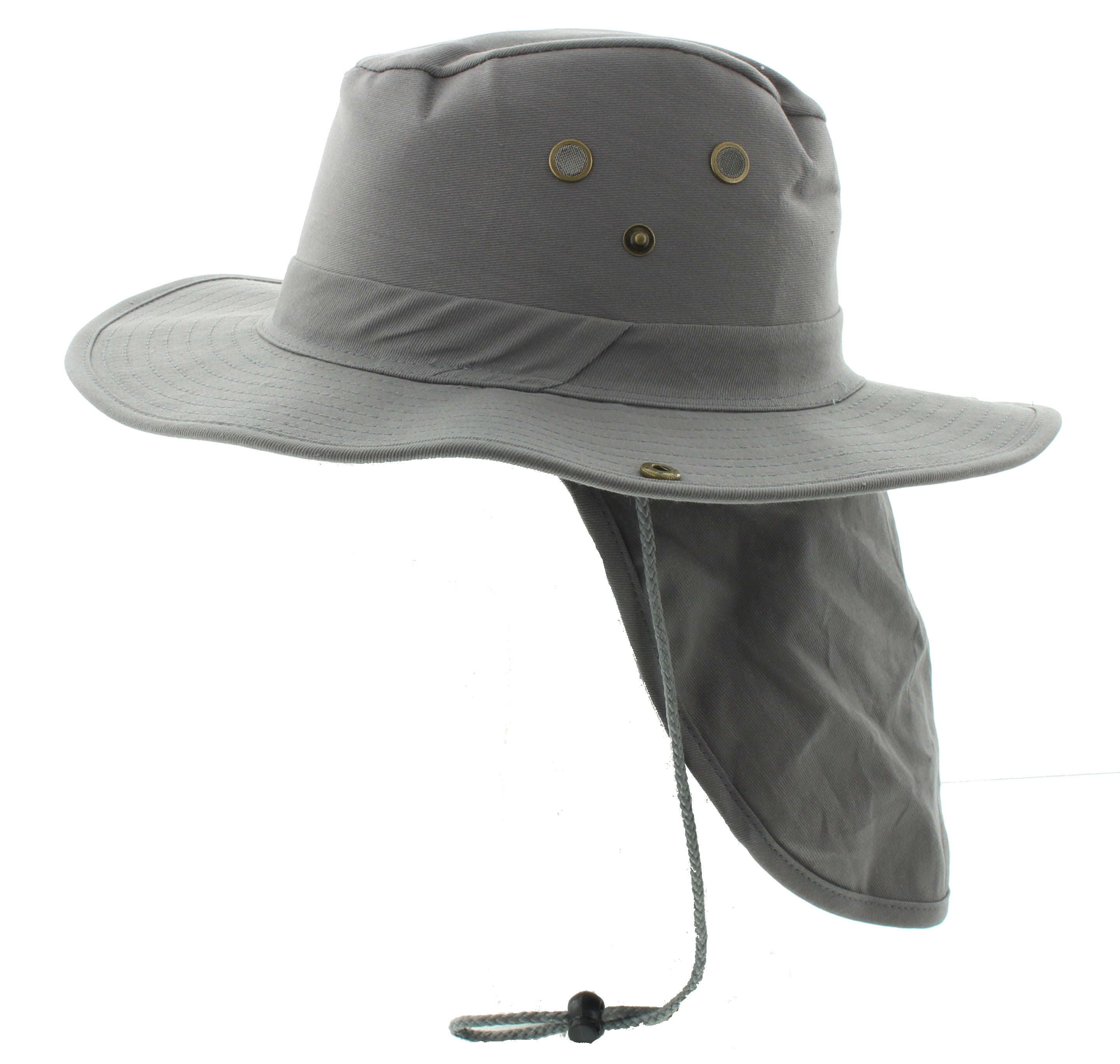 Bucket Hat with Neck Flap