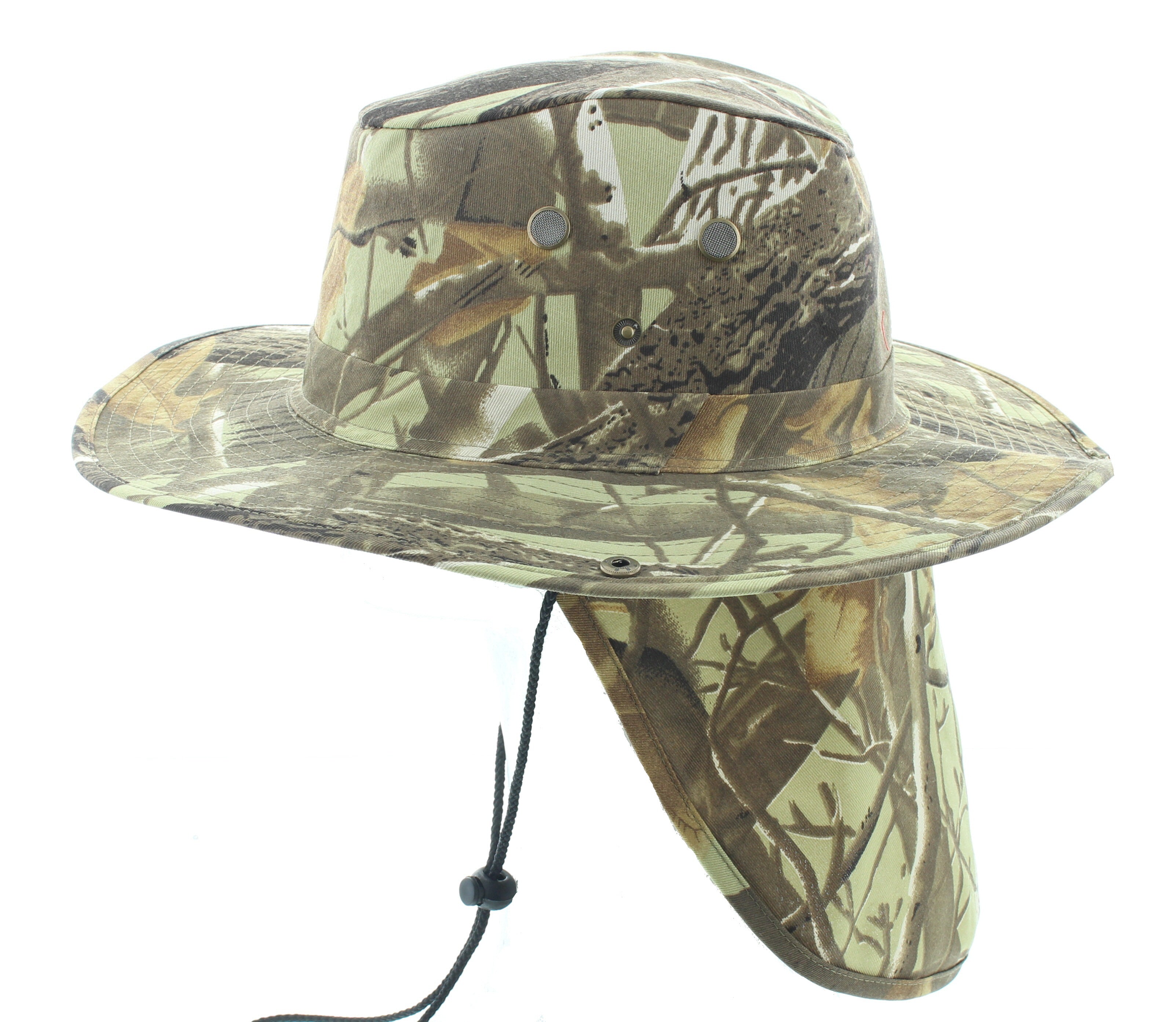 Bucket Hat with Neck Flap