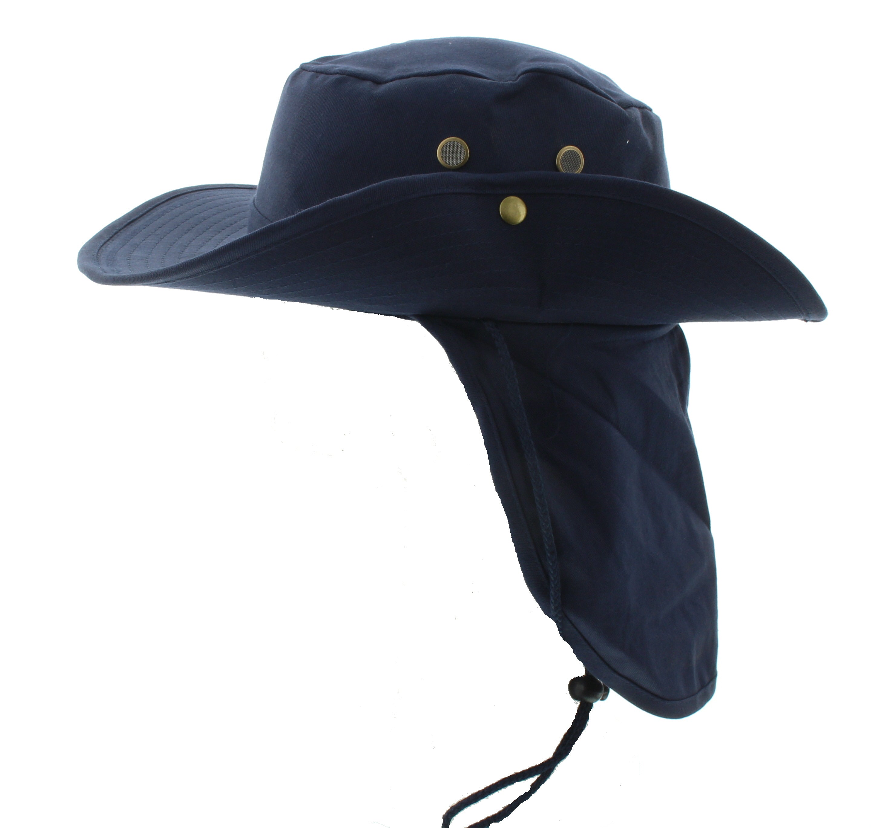 Bucket Hat with Neck Flap