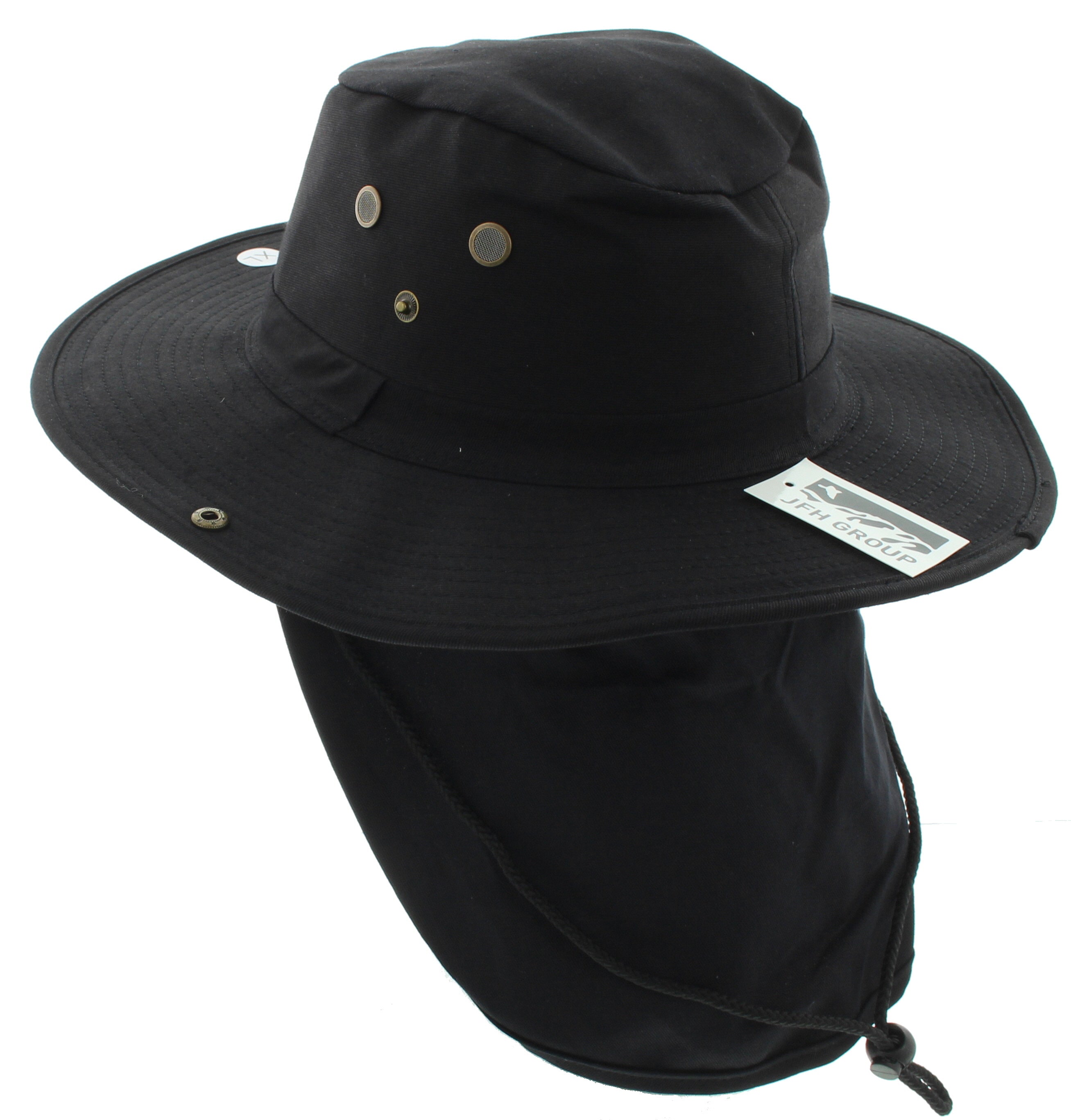 Bucket Hat with Neck Flap