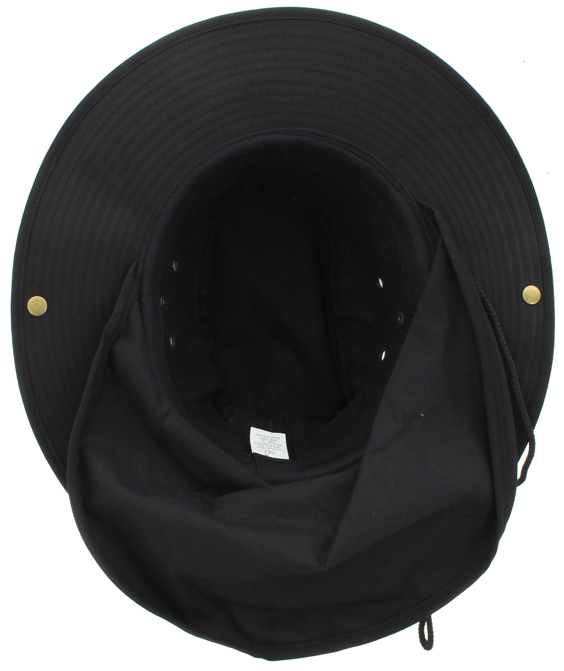 Bucket Hat with Neck Flap
