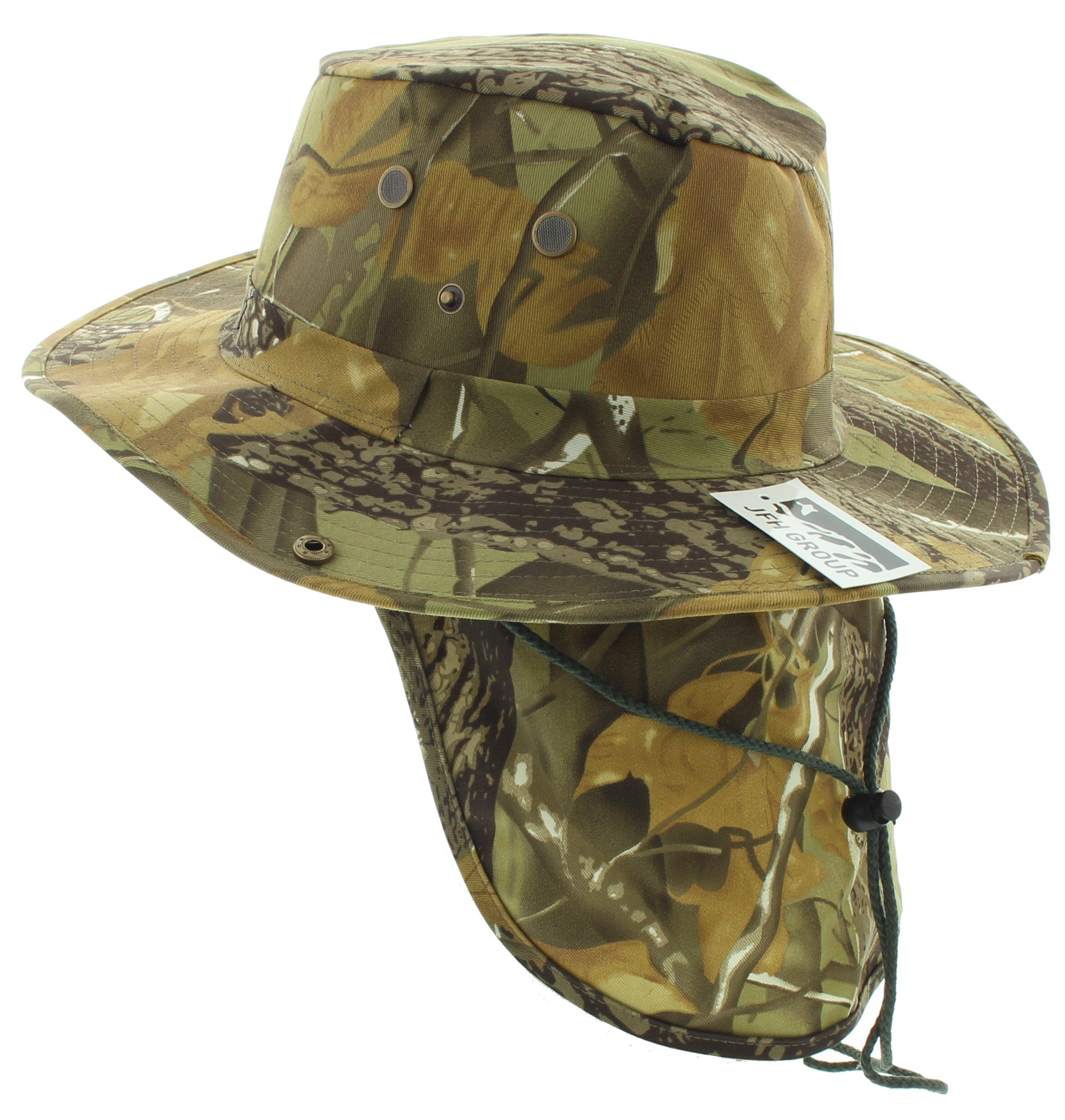 Bucket Hat with Neck Flap