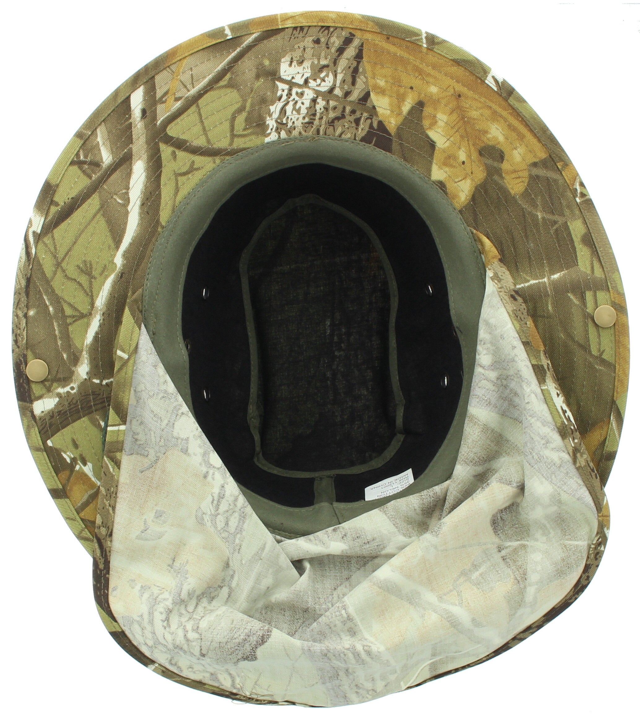 Bucket Hat with Neck Flap