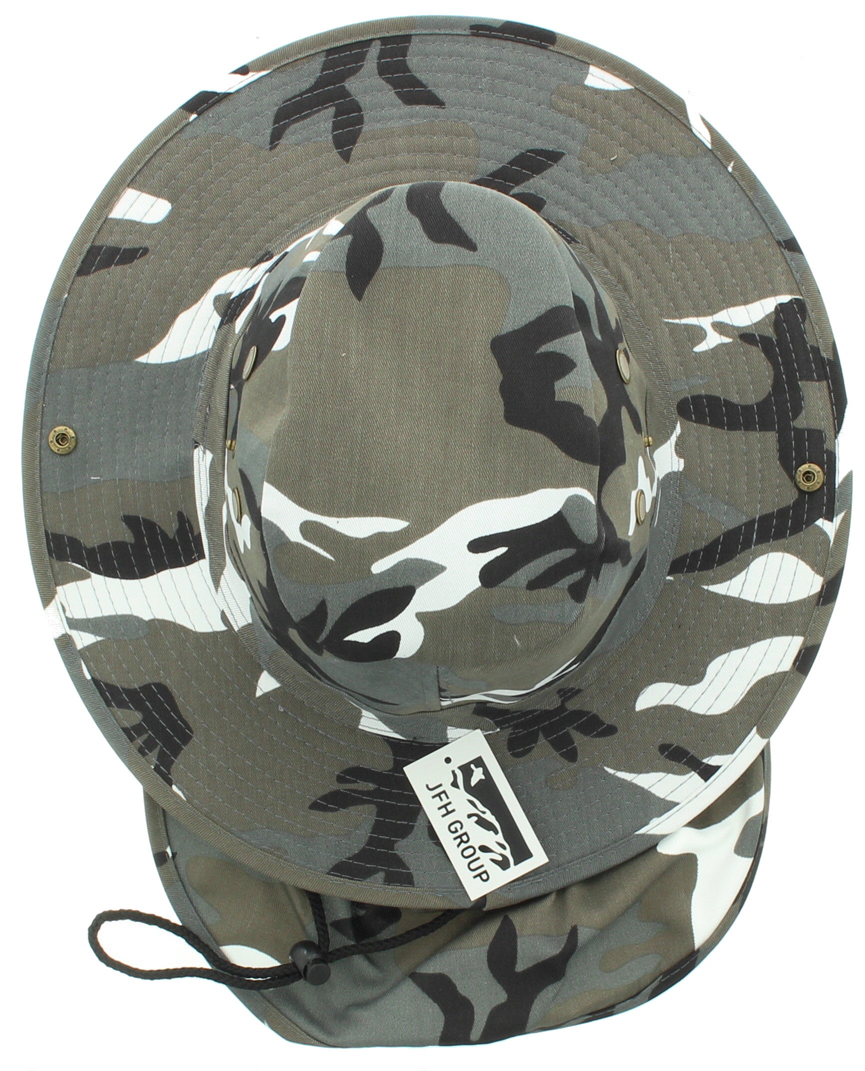 Bucket Hat with Neck Flap