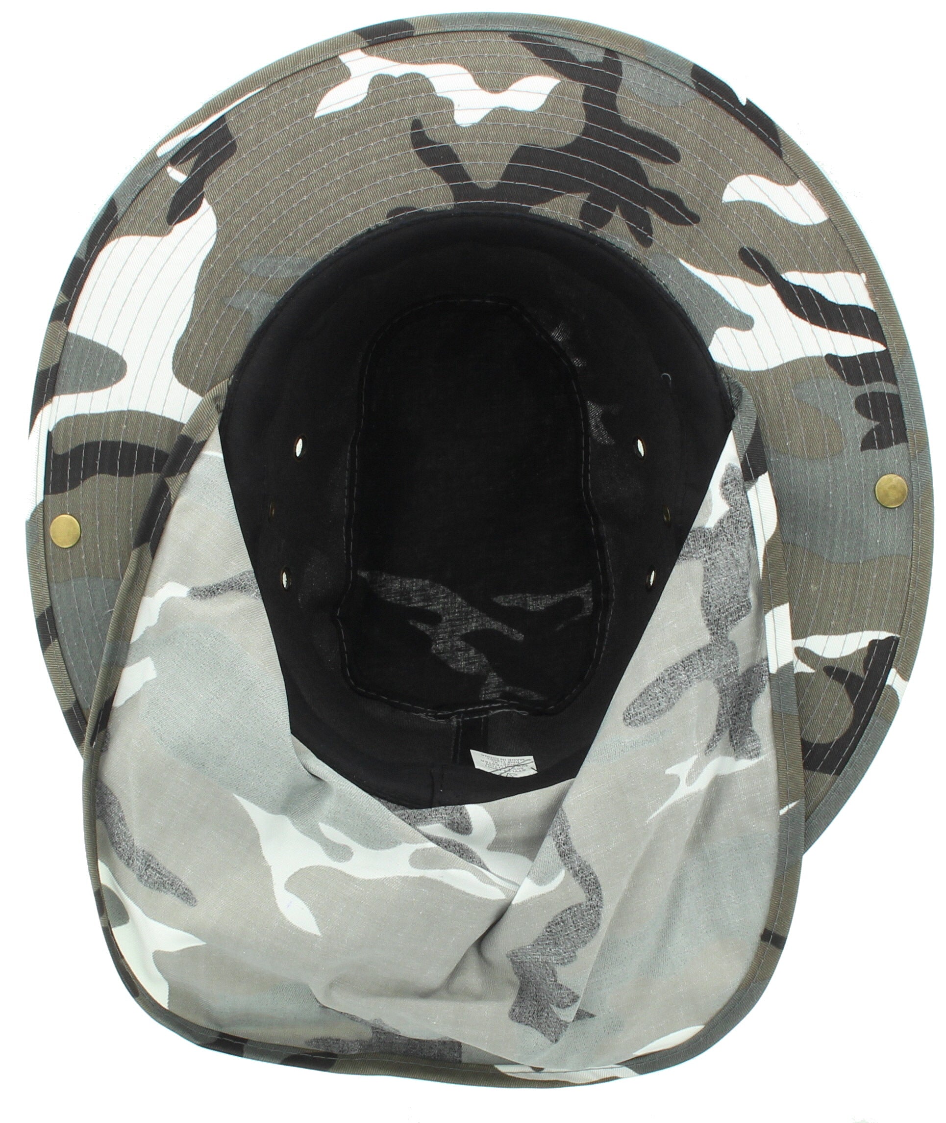 Bucket Hat with Neck Flap
