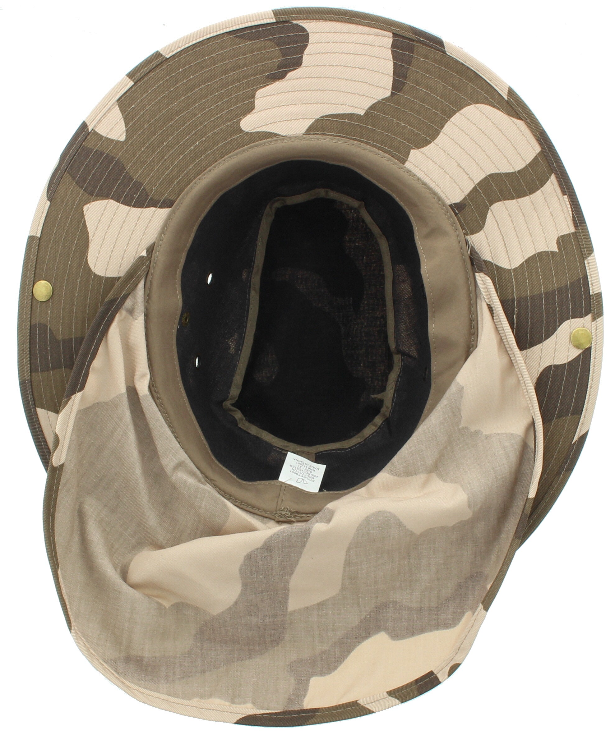 Bucket Hat with Neck Flap