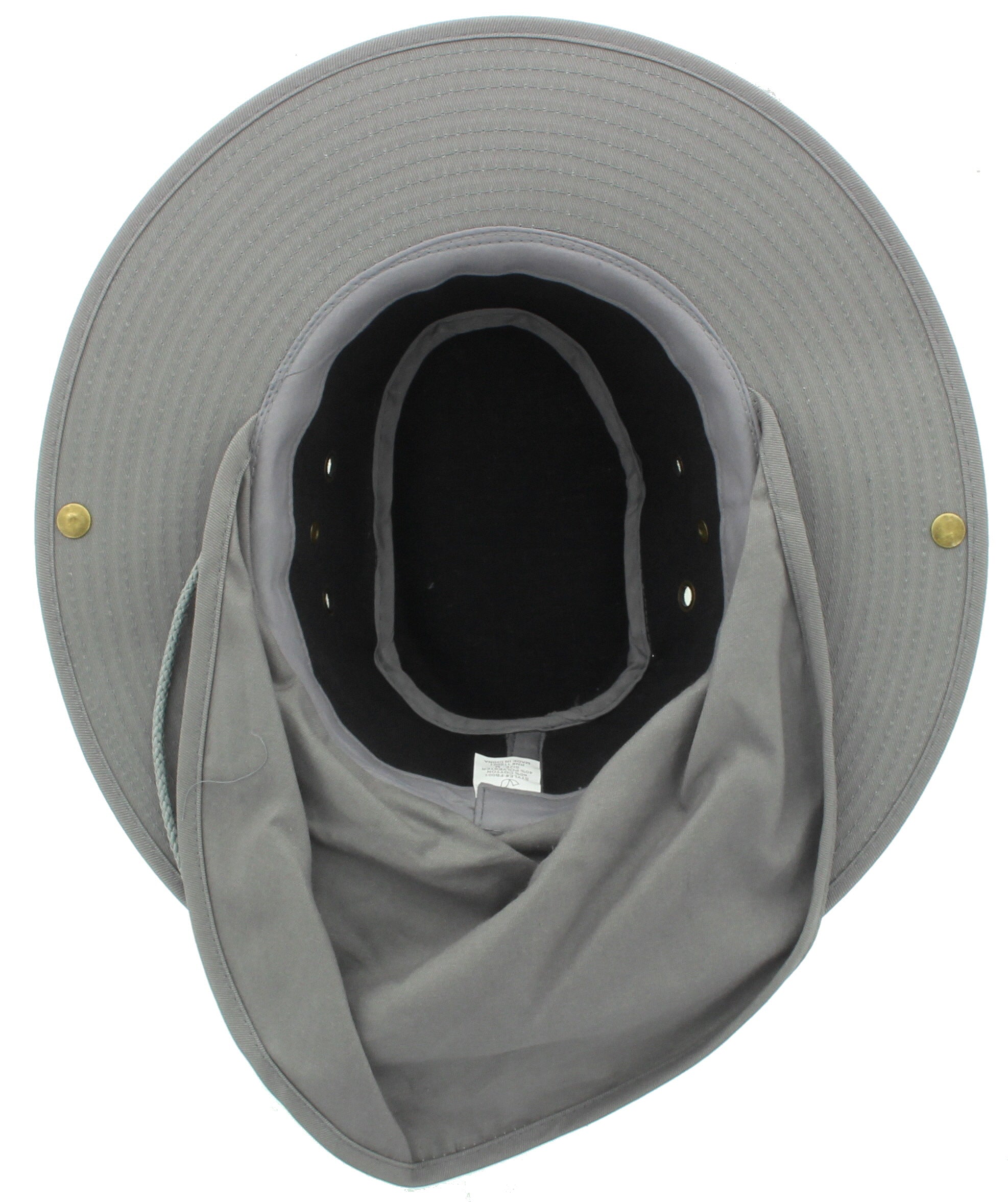 Bucket Hat with Neck Flap