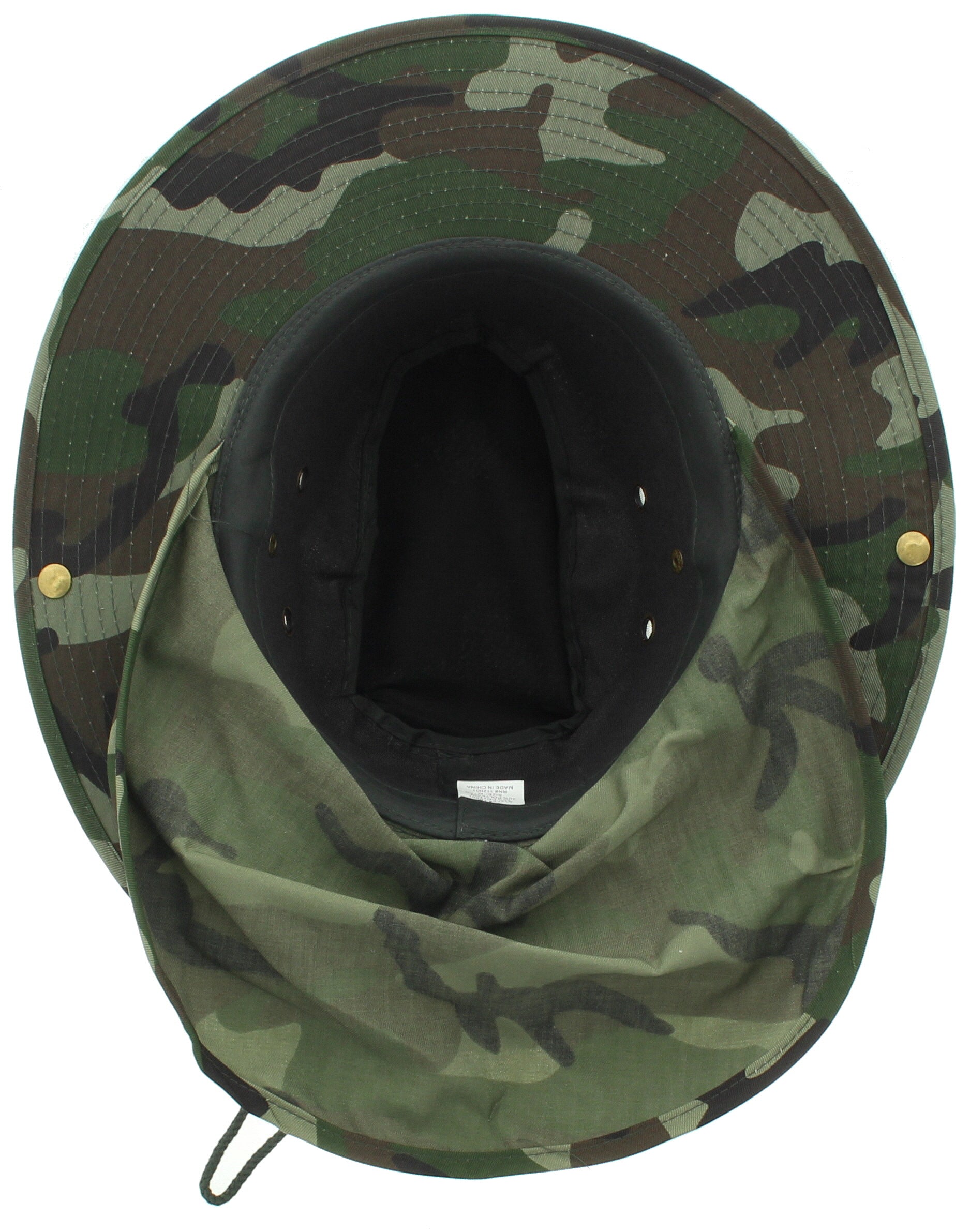 Bucket Hat with Neck Flap