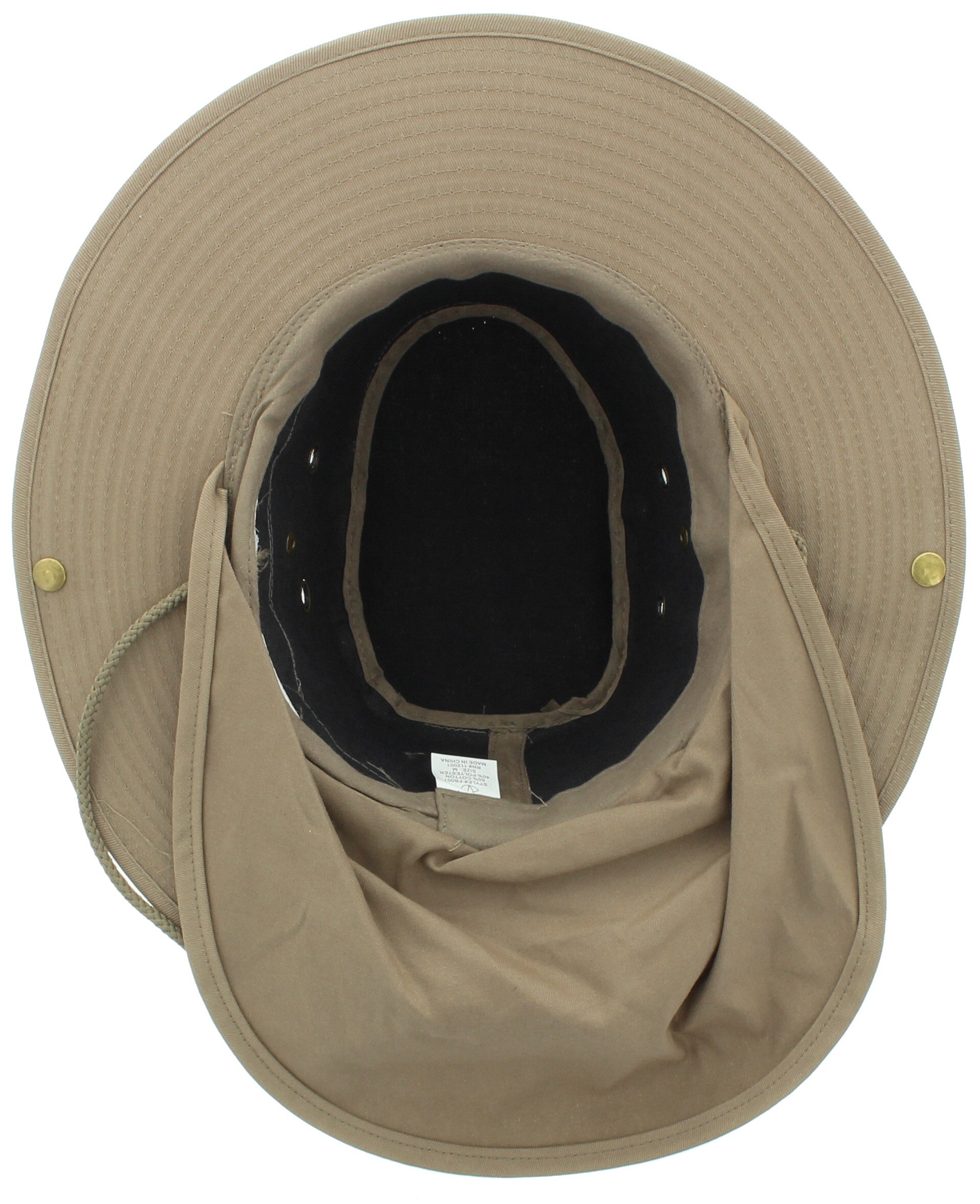 Bucket Hat with Neck Flap