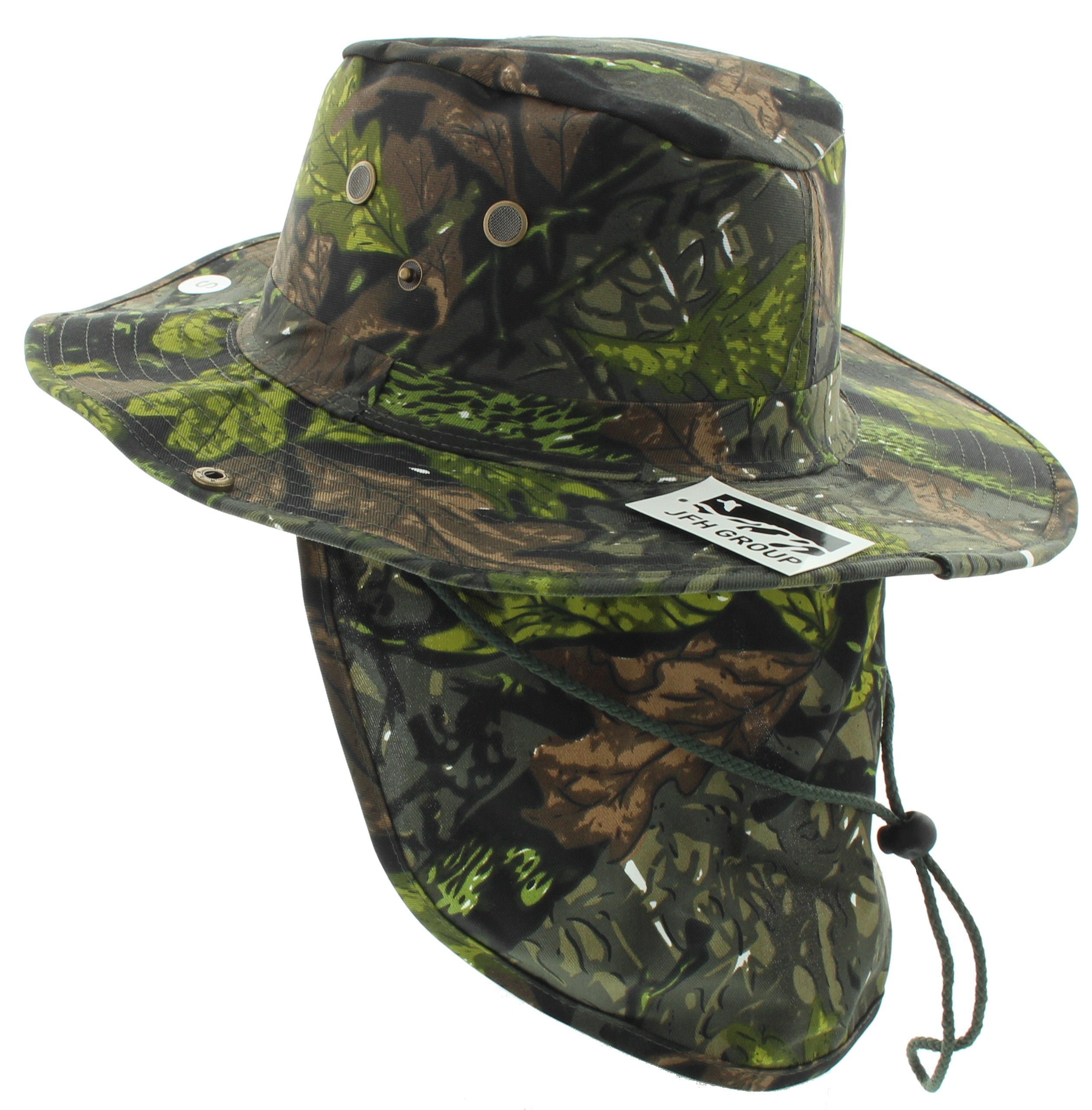 Bucket Hat with Neck Flap