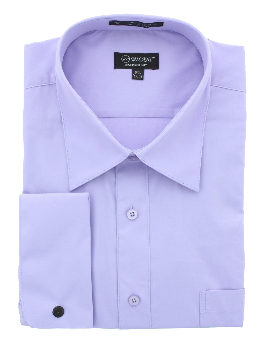 lavender french cuff dress shirt TRUZZI Lavender Striped Cotton French Cuff Dress Shirt