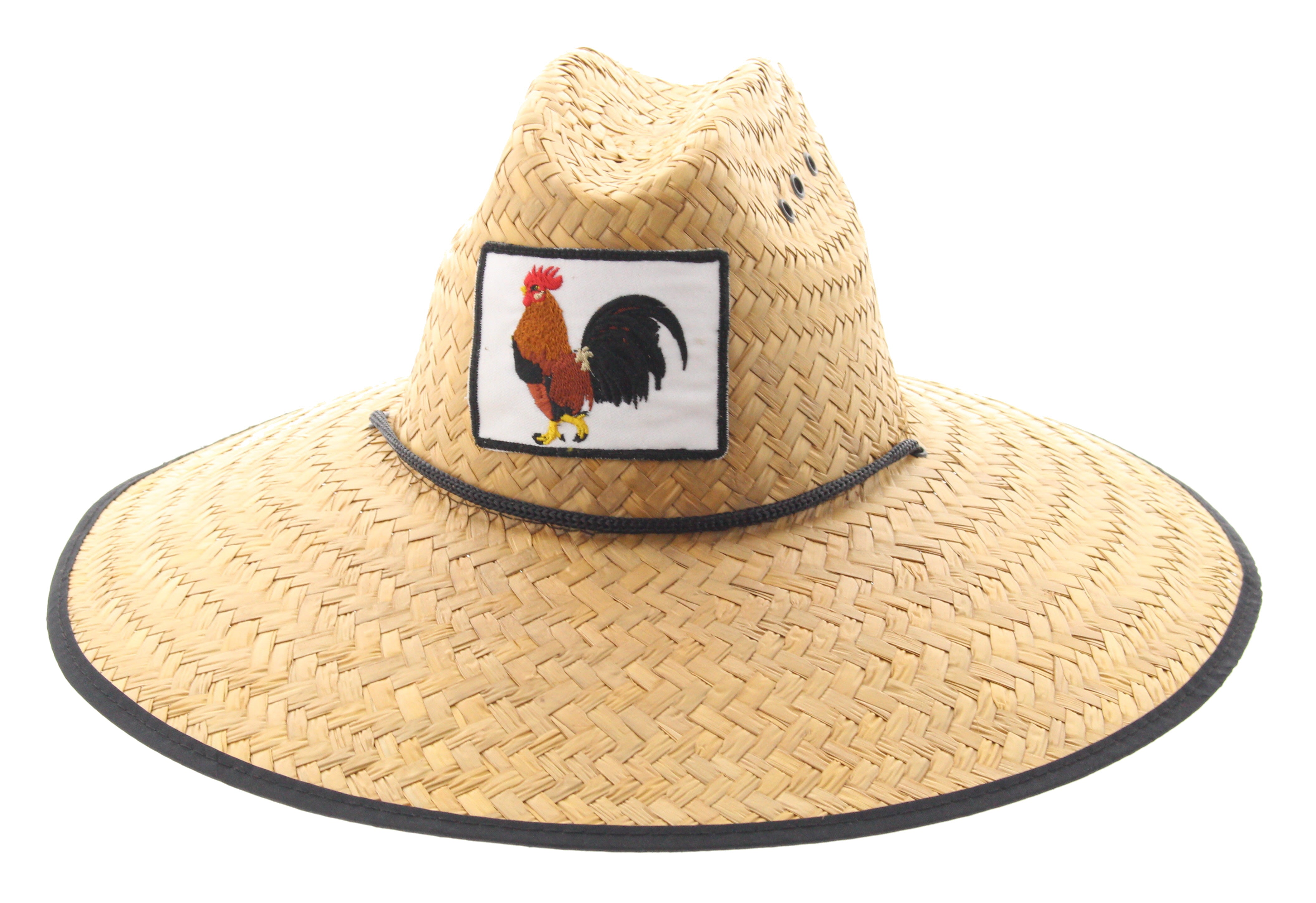 Rooster Straw Hat