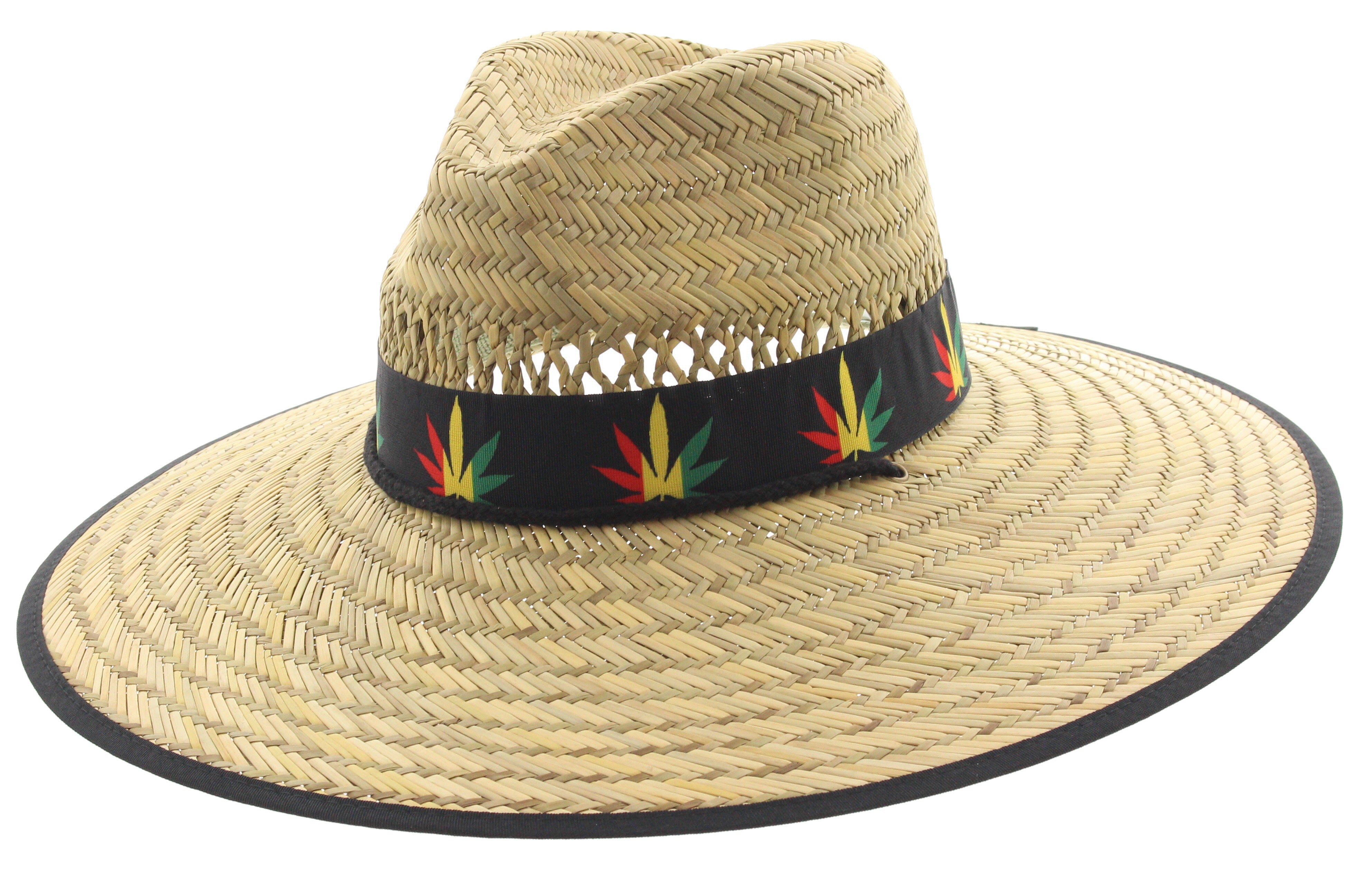 Rasta Straw Hat