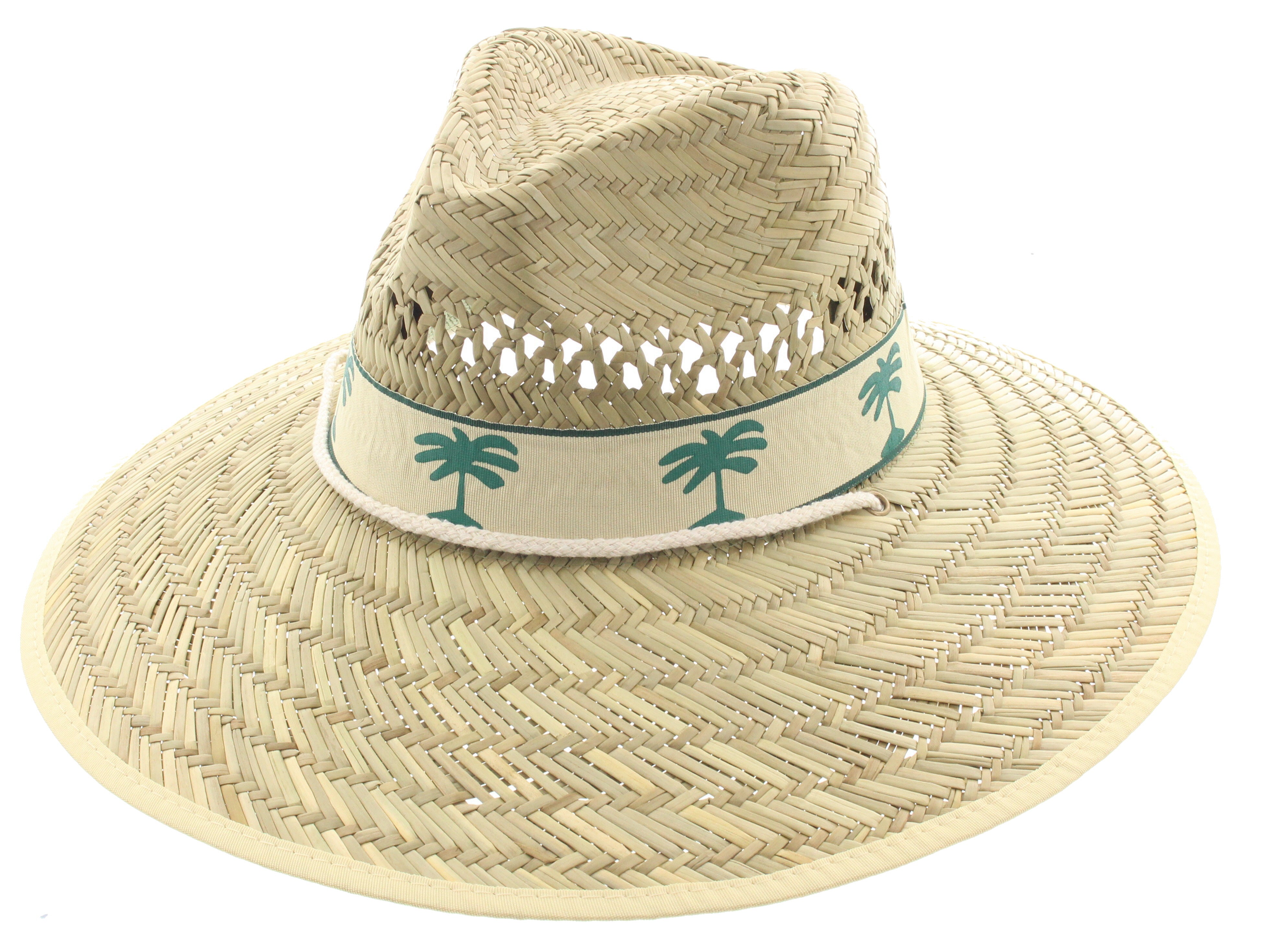 Palm Tree Straw Hat