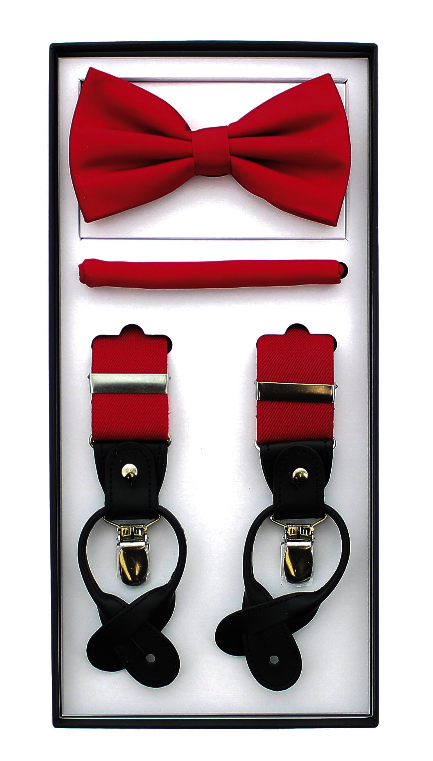 Bow Tie & Suspenders Set
