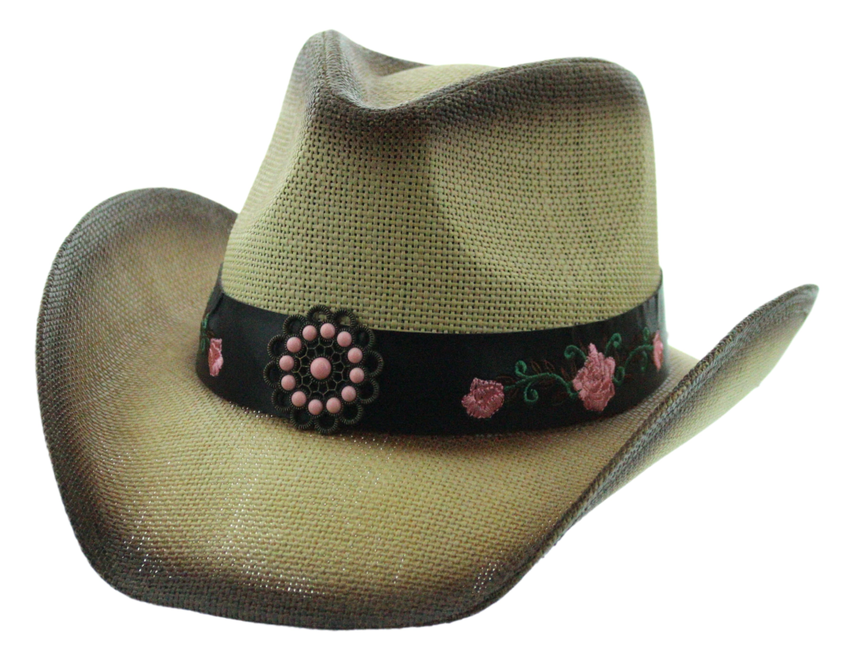 Desert Rose Cowgirl Hat