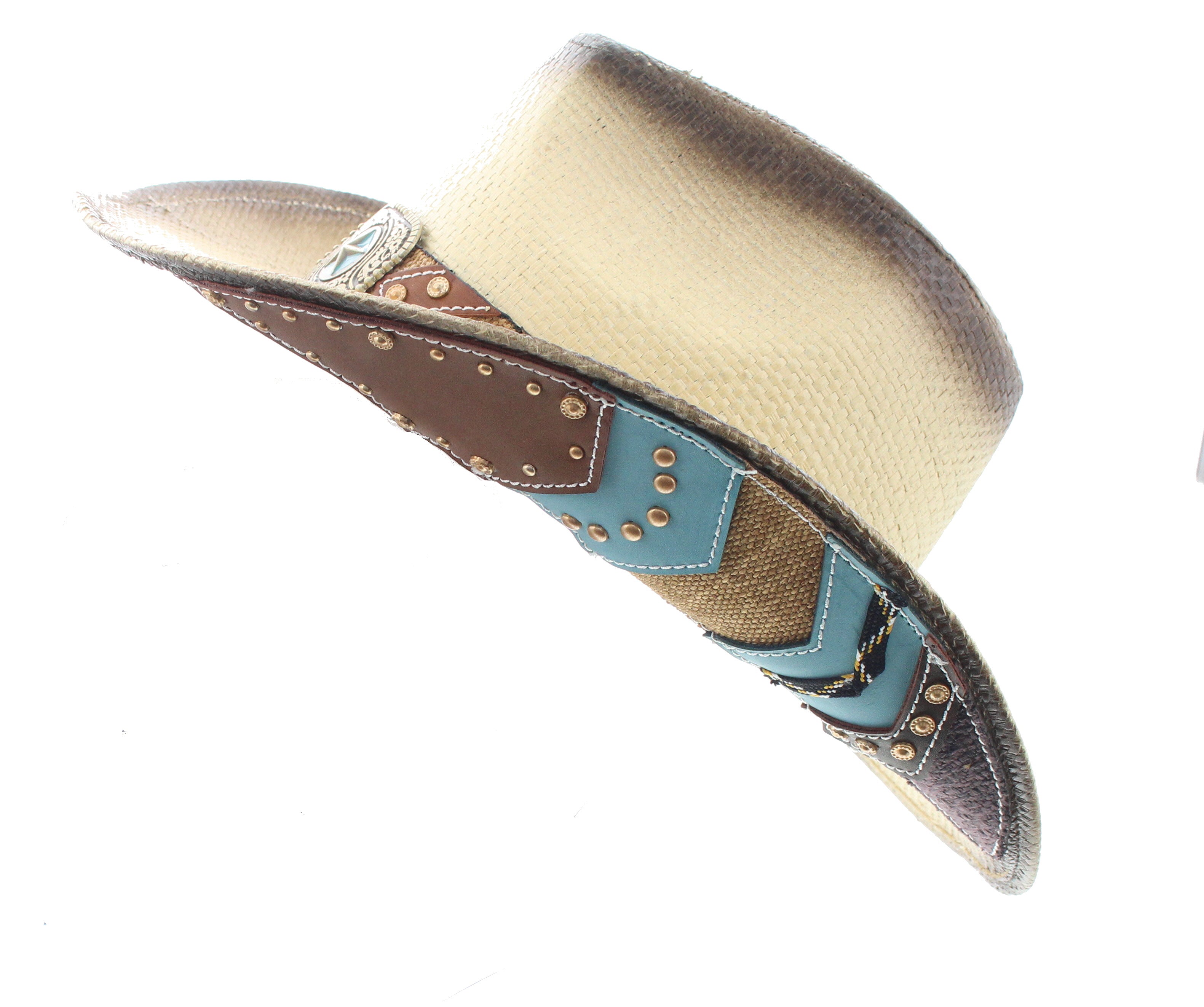 Turquoise Star Cowboy Hat