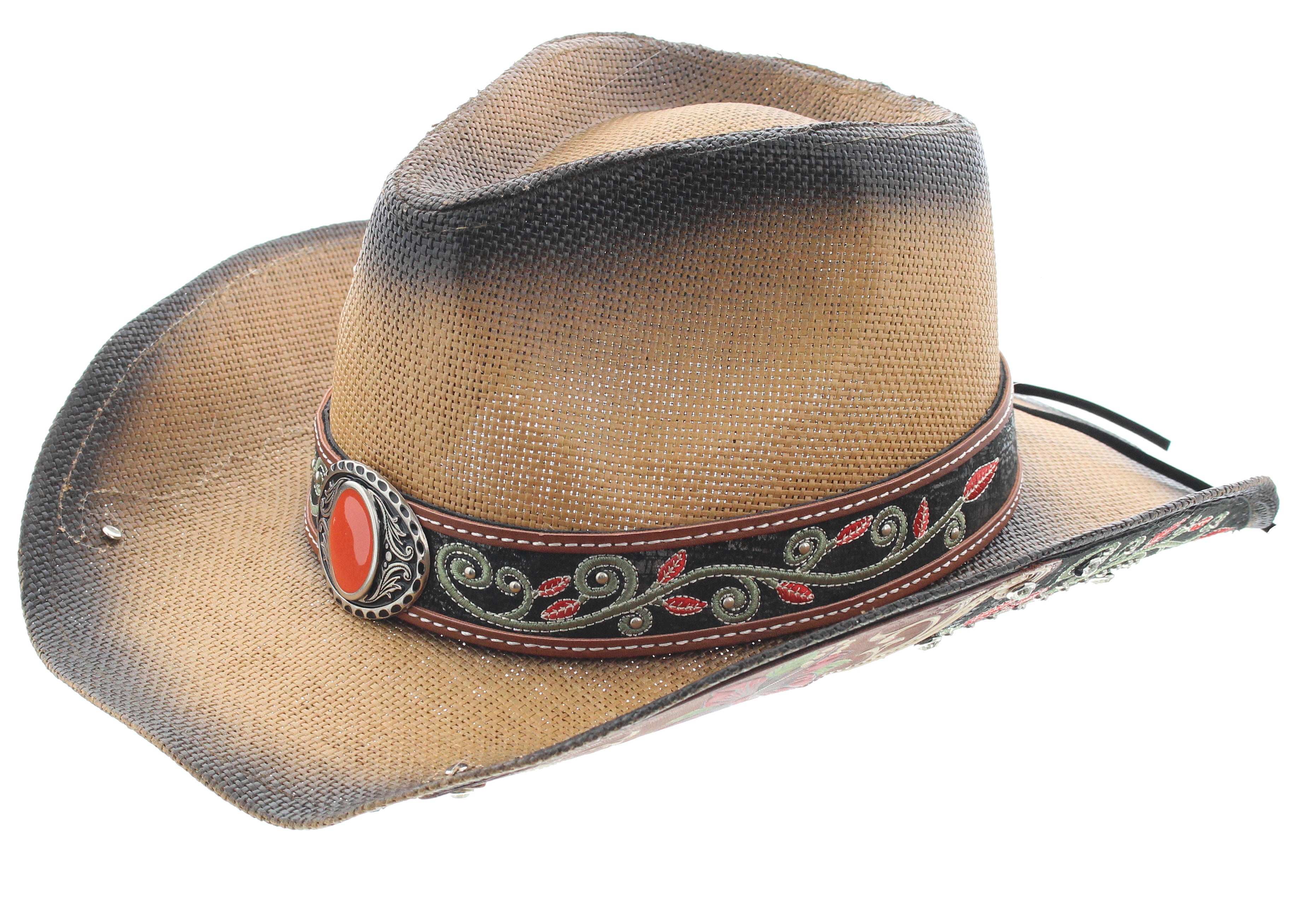 Red Stone Cowboy Hat