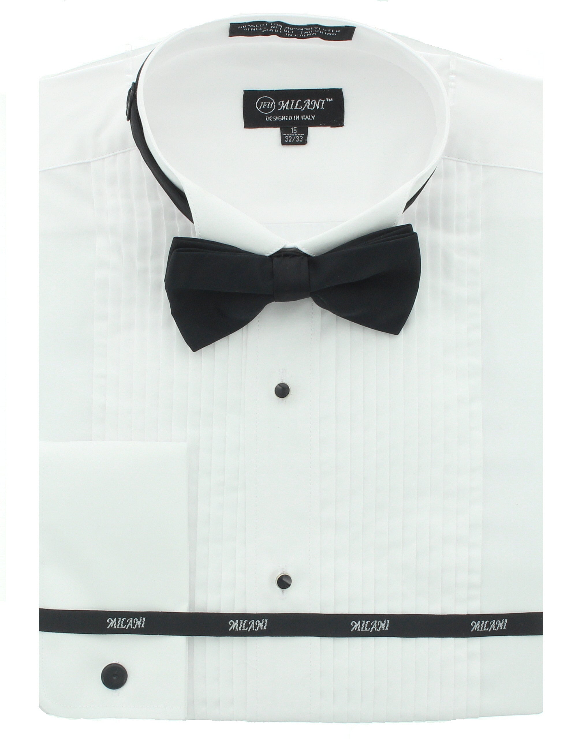 The French Cuff Tuxedo Shirt Set