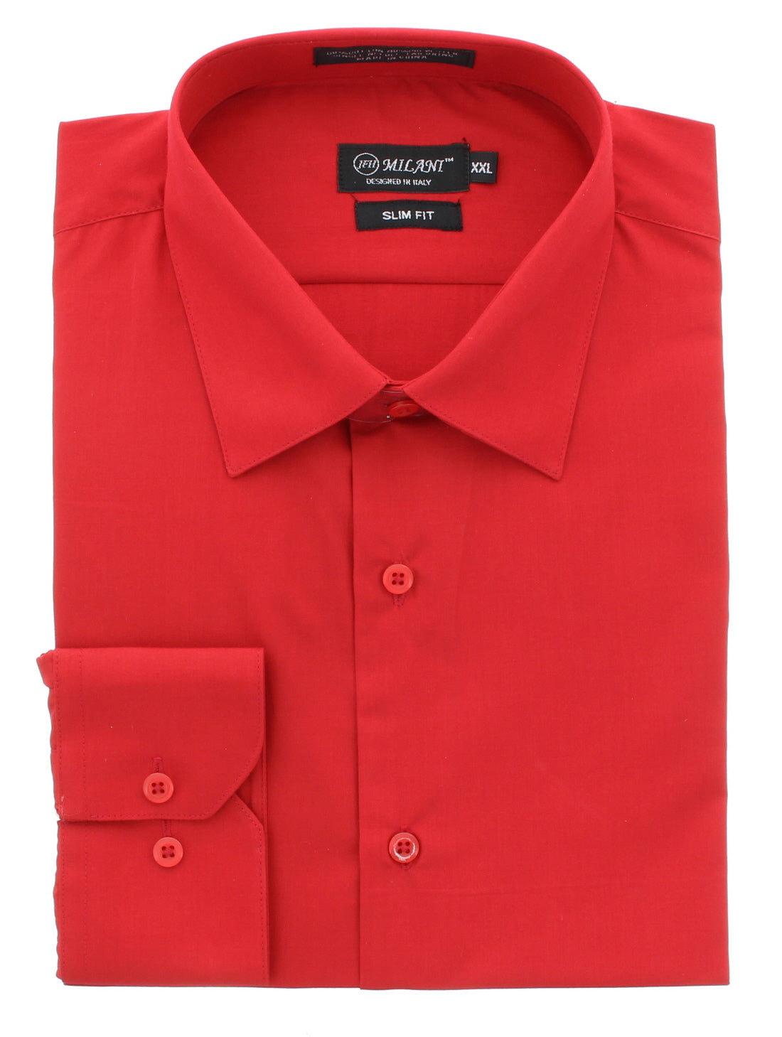 The Crimson Slim Fit Signature Dress Shirt JFH The Crimson Slim Fit Signature Dress Shirt JFH